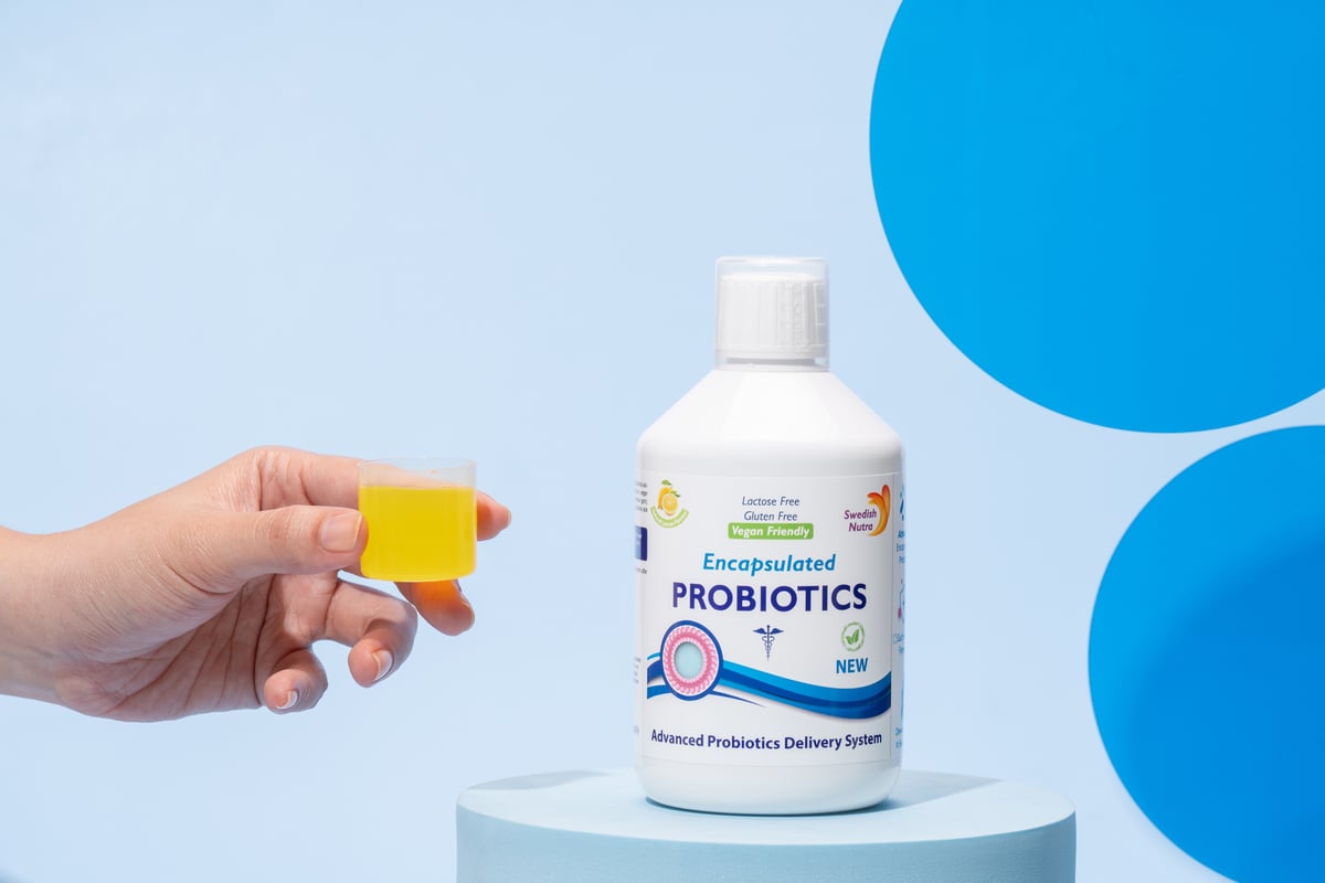 Liquid probiotic by Swedish Nutra 